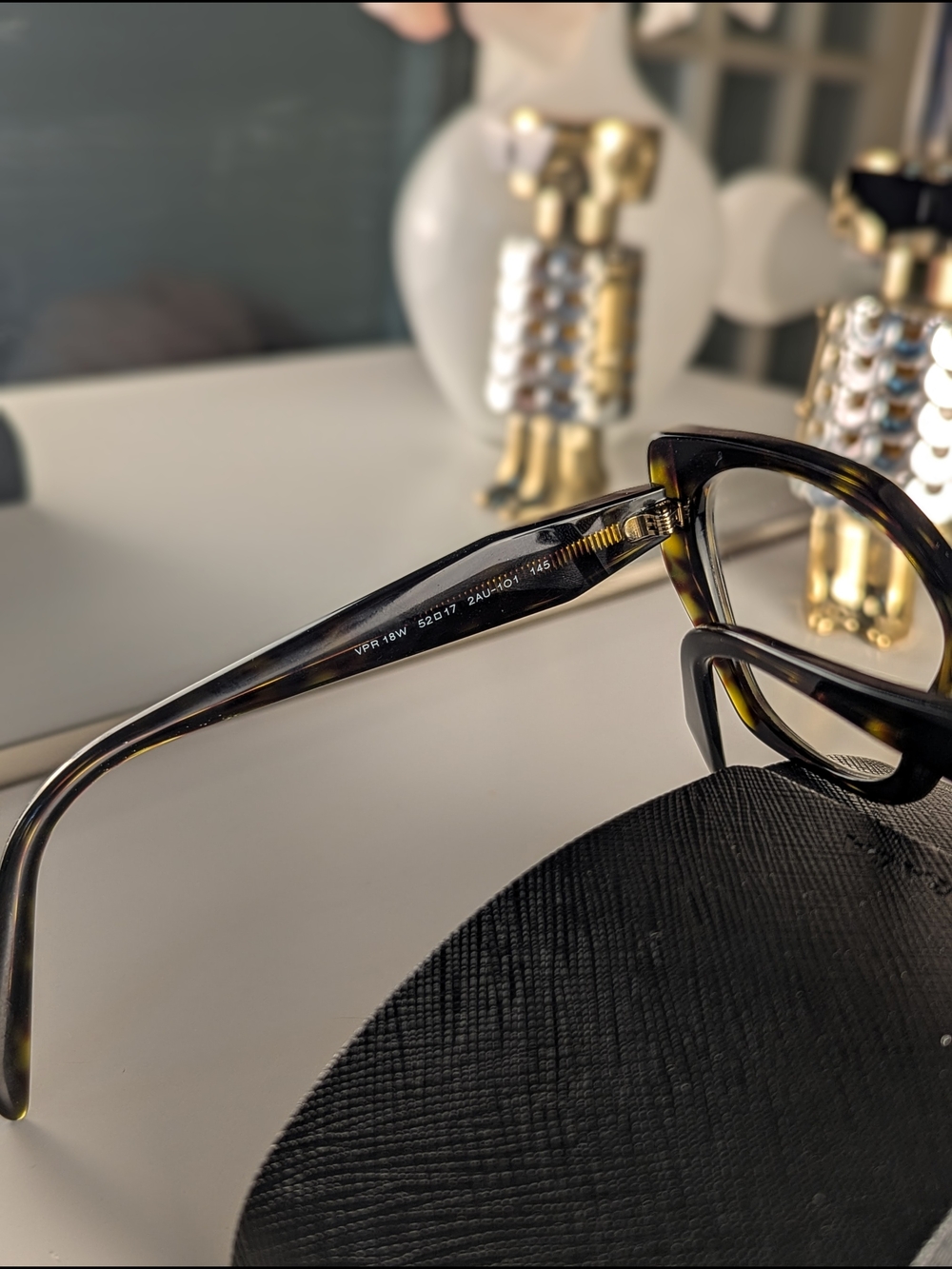 Prada - Tortoiseshell Cat-Eye Glasses - Picture 4 of 5